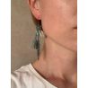 Tassel long earrings - 2