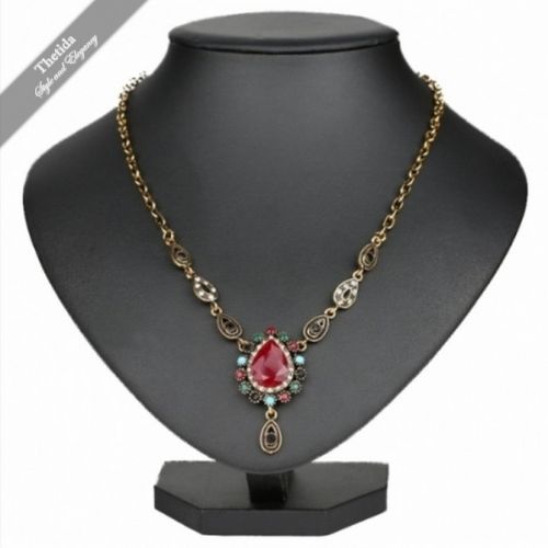 Indian Necklace Water Drop Pendant - 1
