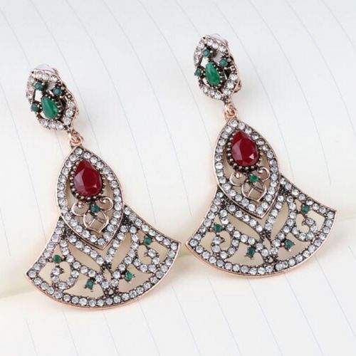 Luxury Big Earrings Turkish Style