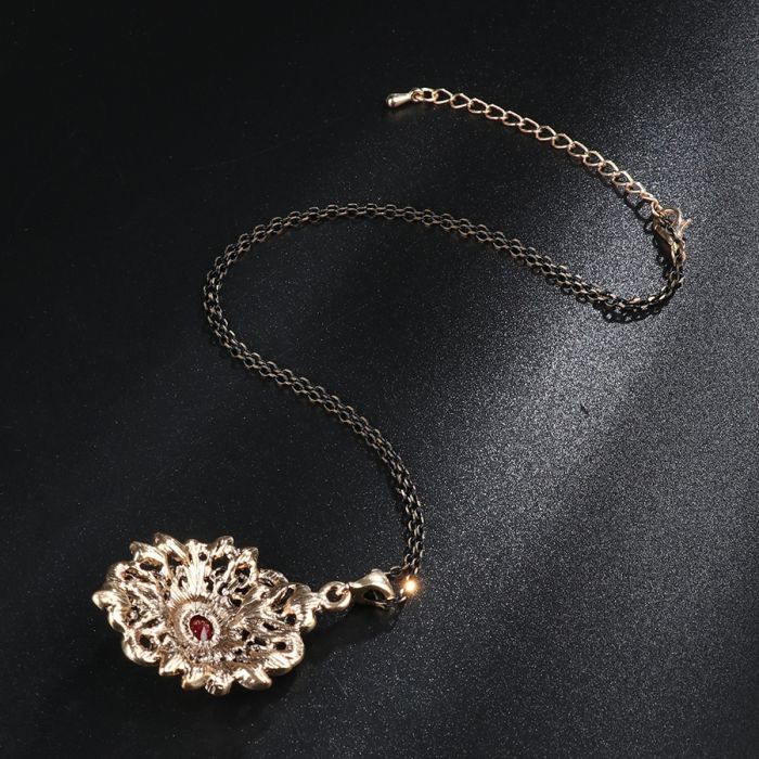 Vintage Jewelry Ethnic Pendant Necklace - 4