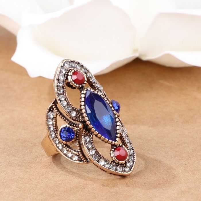 3 Colors Crystal Vintage Jewelry - 2