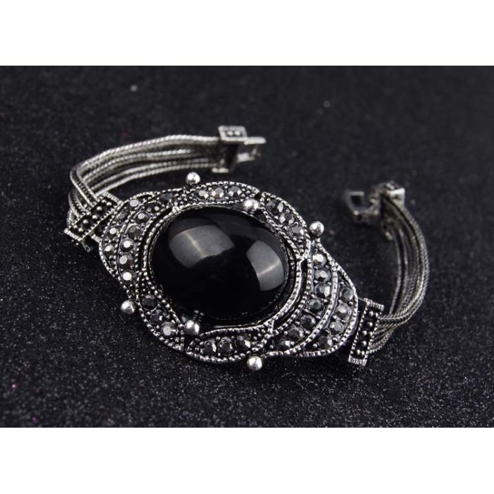 Bracelet Black Crystal - 3
