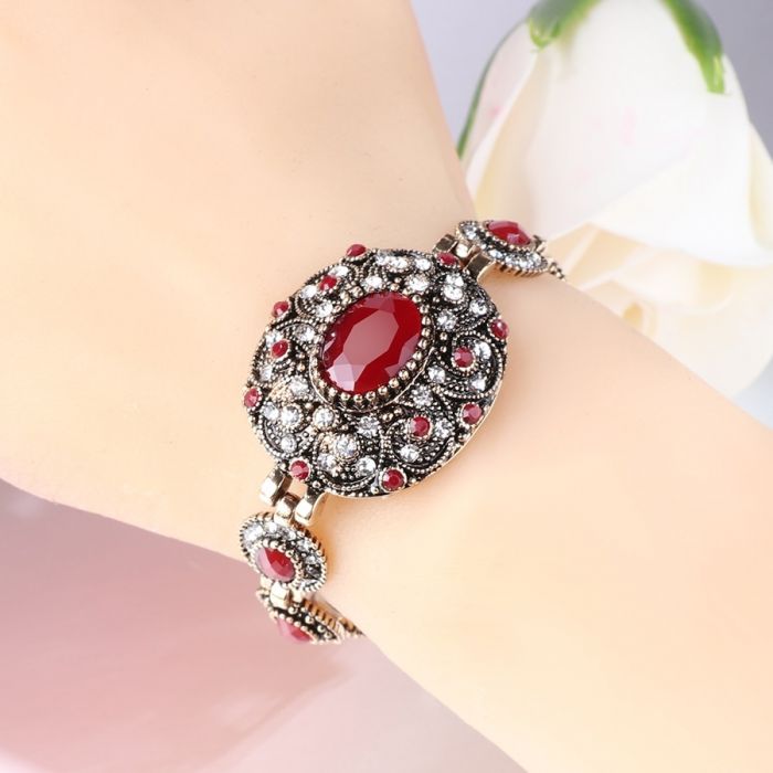 Vintage Jewelry Bracelet Oval - 4